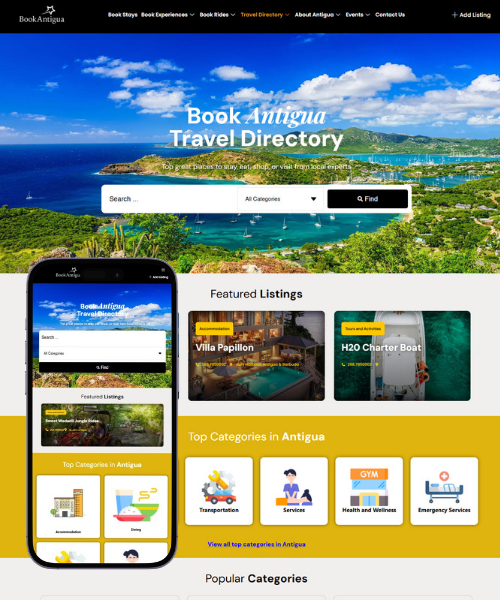 Inhove Trave Booking website